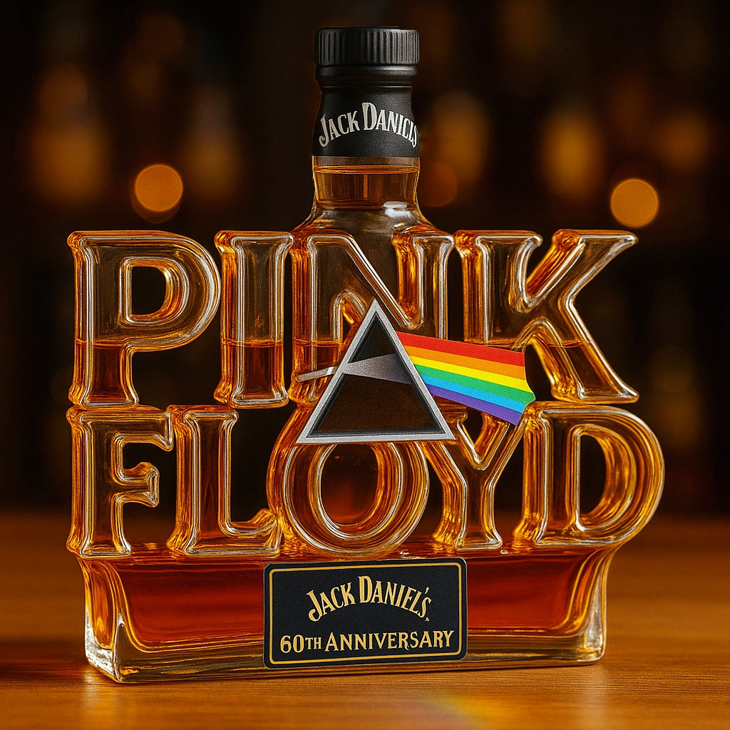 Pink Floyd’s 60th DSOTM Whiskey Bottle