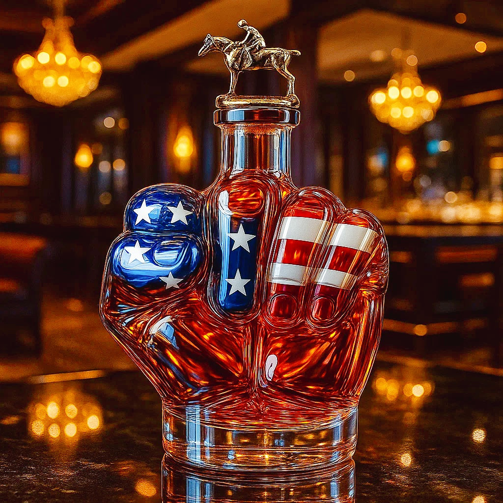 Patriot Fist Collector's Limited-Edition Whiskey Bottle
