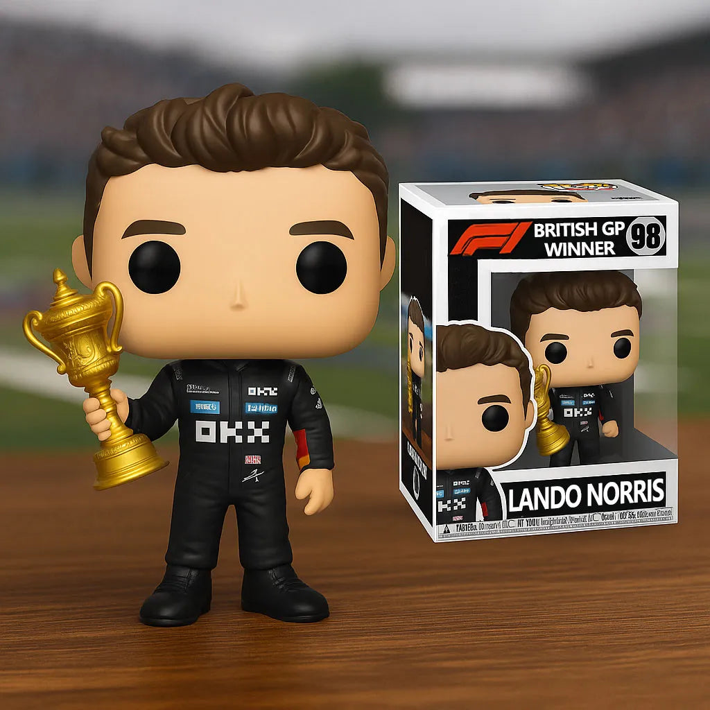 Lando Norris F1 British Grand Prix Champion Doll