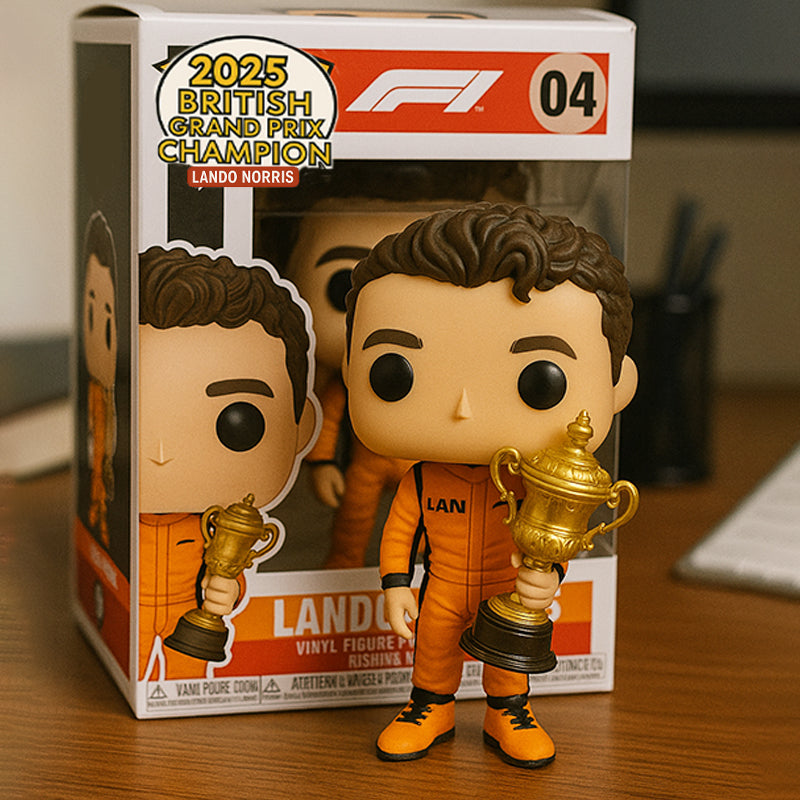 Lando Norris F1 British Grand Prix Champion Doll