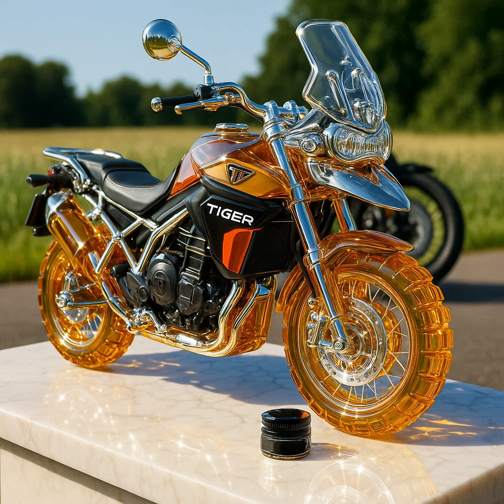 Tiger 900 Classic Collector's Whiskey Decanter