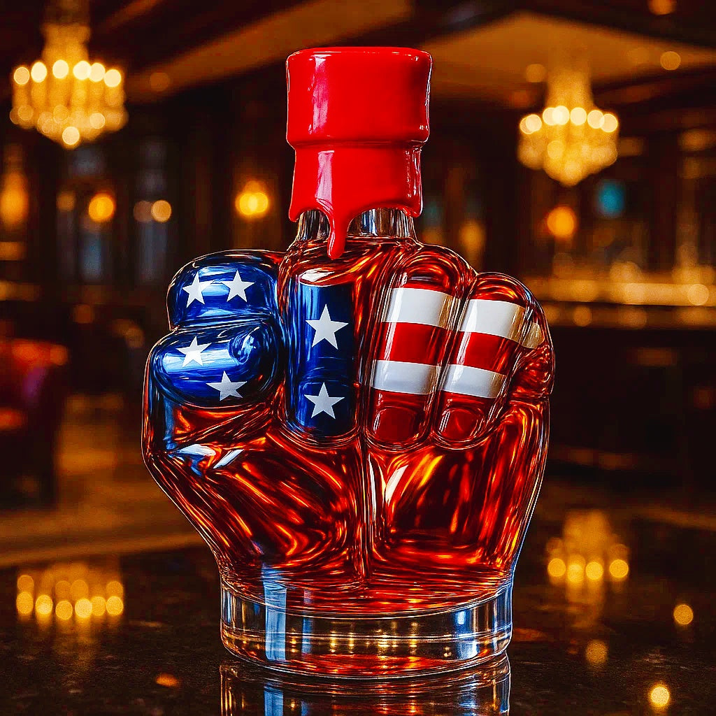 Patriot Fist Collector's Limited-Edition Whiskey Bottle