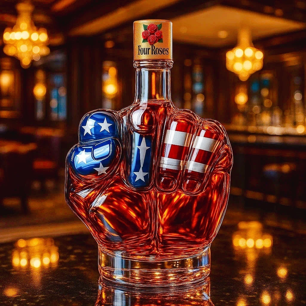 Patriot Fist Collector's Limited-Edition Whiskey Bottle