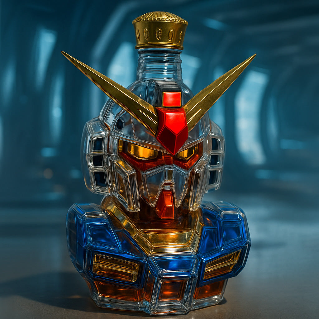 Gundam Whiskey Bottle