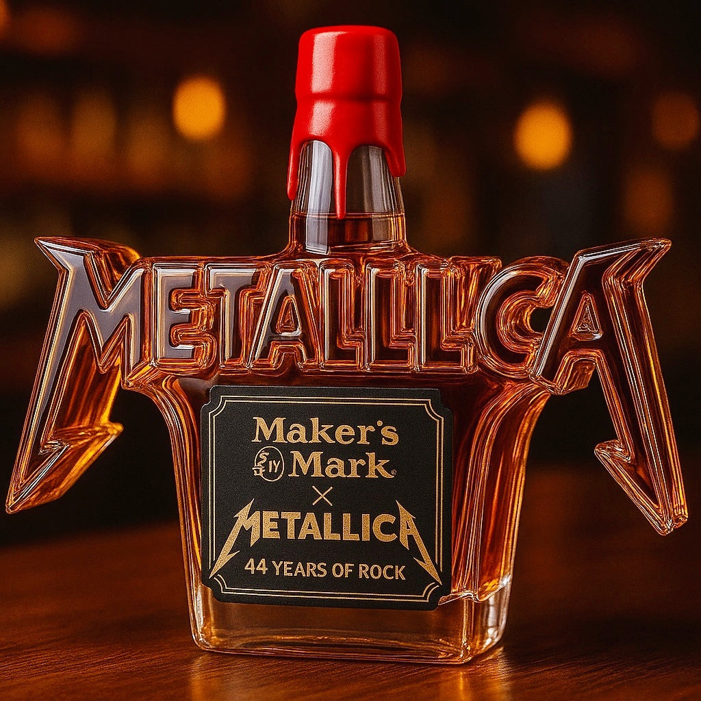 METALLICA “44 Years of Rock” Limited-Edition Whiskey Bottle
