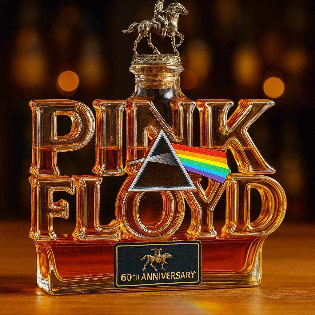 Pink Floyd’s 60th DSOTM Whiskey Bottle