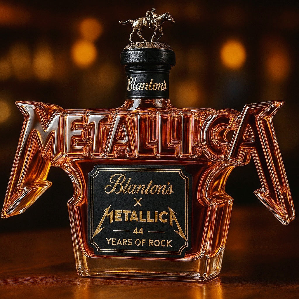 METALLICA “44 Years of Rock” Limited-Edition Whiskey Bottle