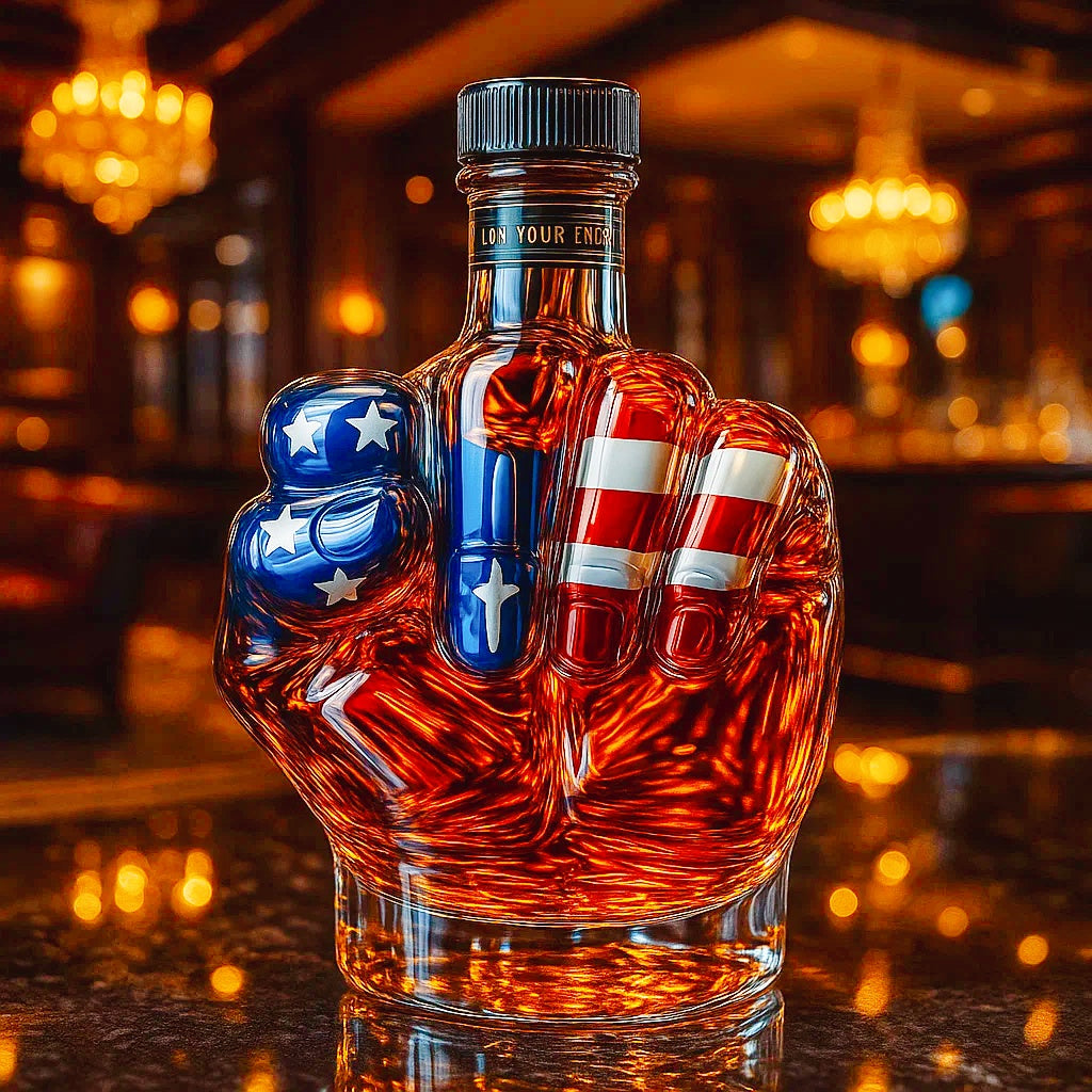 Patriot Fist Collector's Limited-Edition Whiskey Bottle