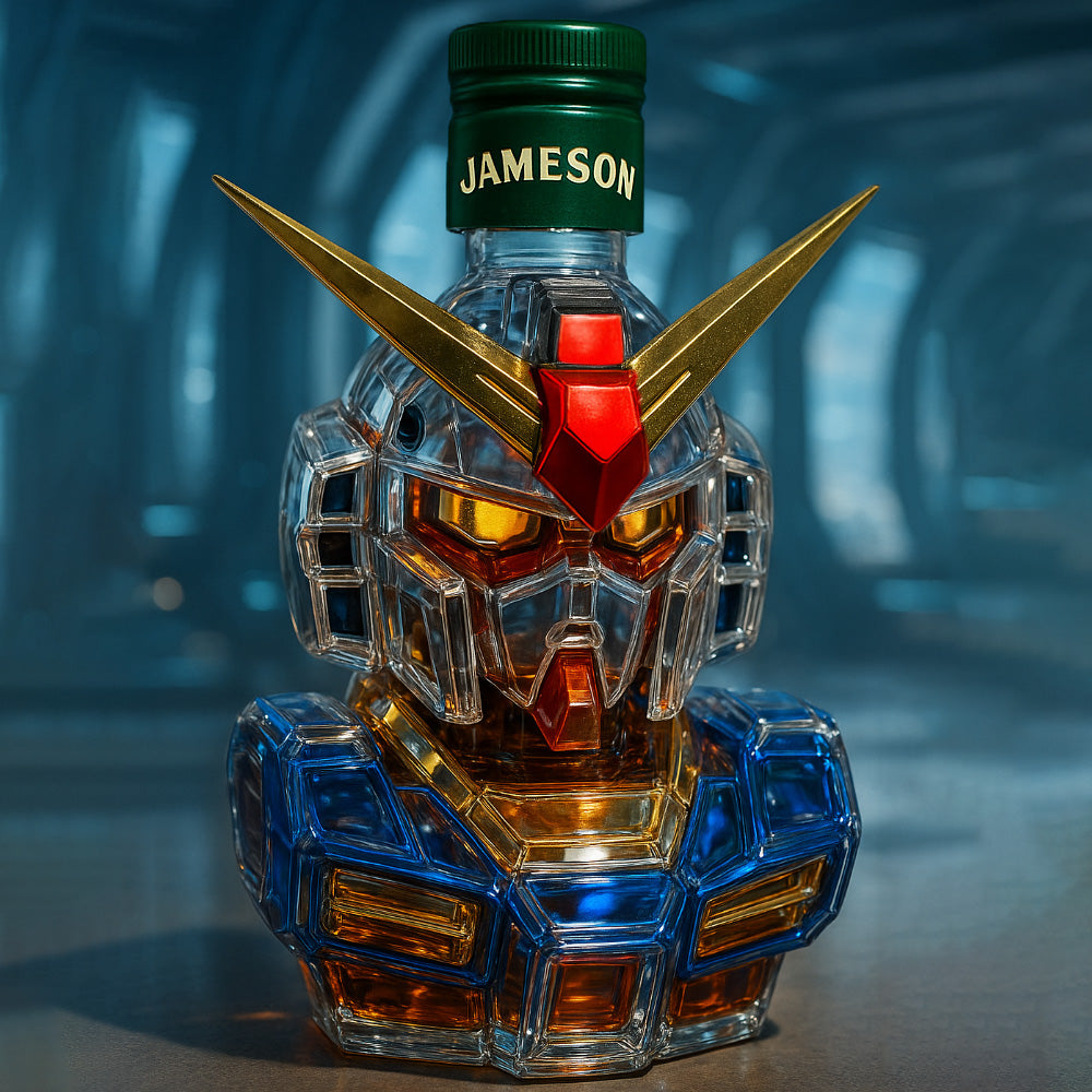 Gundam Whiskey Bottle