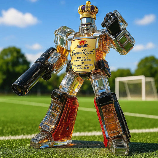 Transformers 41st  Anniversary commemorative Whisky bottle