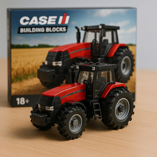🔥Limited Edition🎁CASE IH Tractor Building Blocks