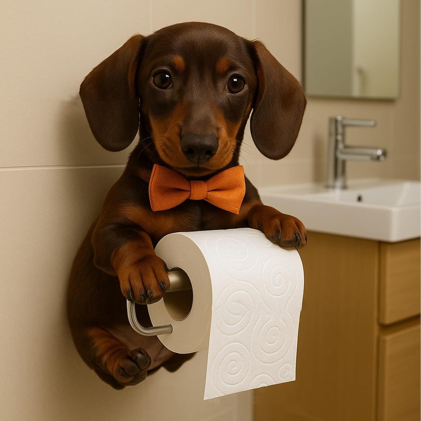 🔥LAST DAY SALE 49% OFF 🐶Dog Paper Holder