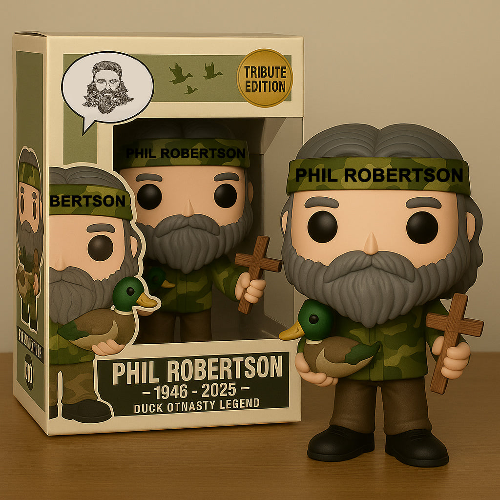 Phil Robertson Figure – 1946–2025 Tribute Edition