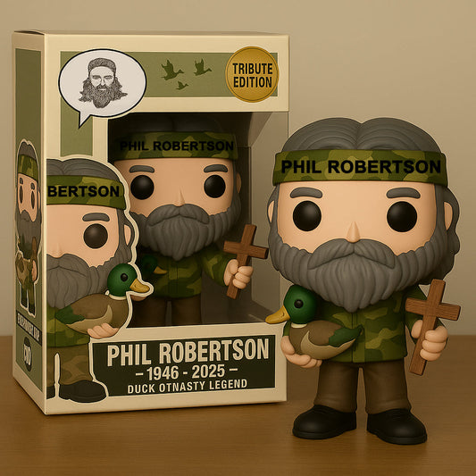 Phil Robertson Figure – 1946–2025 Tribute Edition