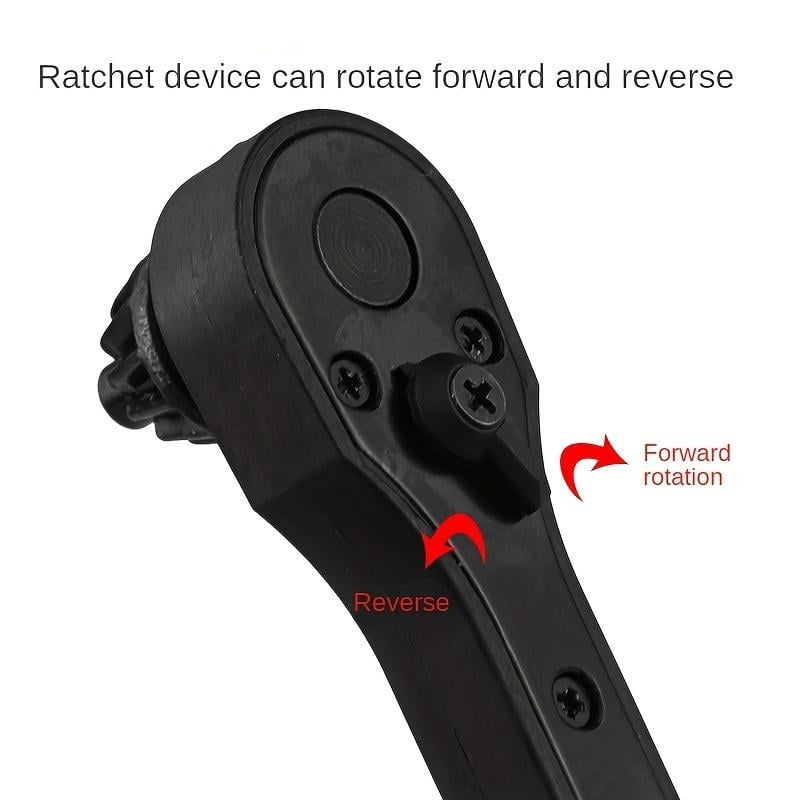 🎁Hot Sales Promotion 49% OFF🔥4pcs iron drill wrench, upgraded second generation, exchange head key, fast gear with 3 gears