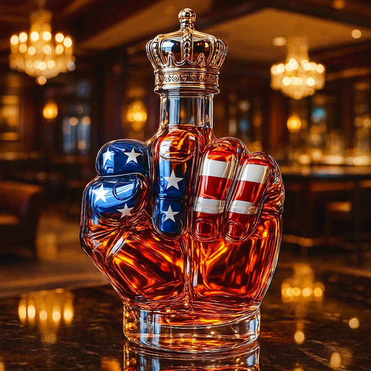 Patriot Fist Collector's Limited-Edition Whiskey Bottle