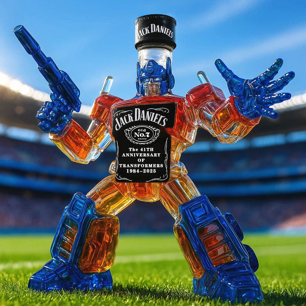 Transformers 41st  Anniversary commemorative Whisky bottle
