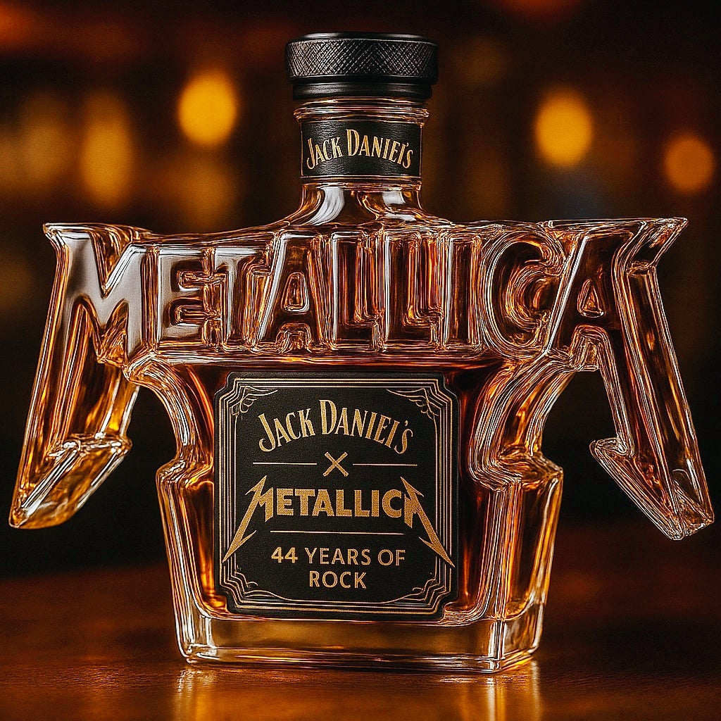 METALLICA “44 Years of Rock” Limited-Edition Whiskey Bottle