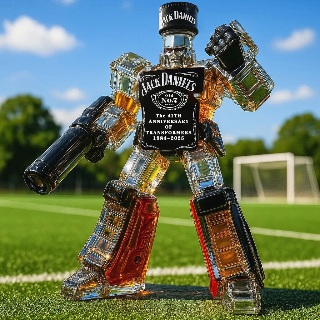 Transformers 41st  Anniversary commemorative Whisky bottle