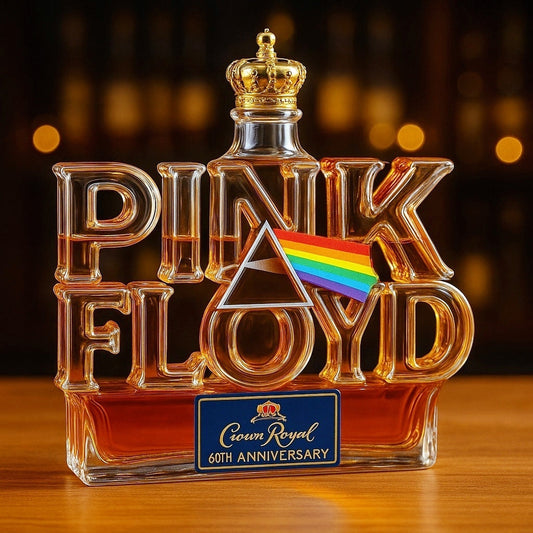 Pink Floyd’s 60th DSOTM Whiskey Bottle