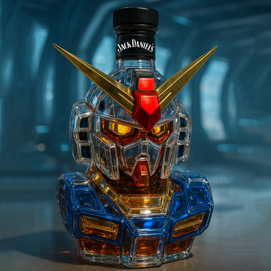 Gundam Whiskey Bottle