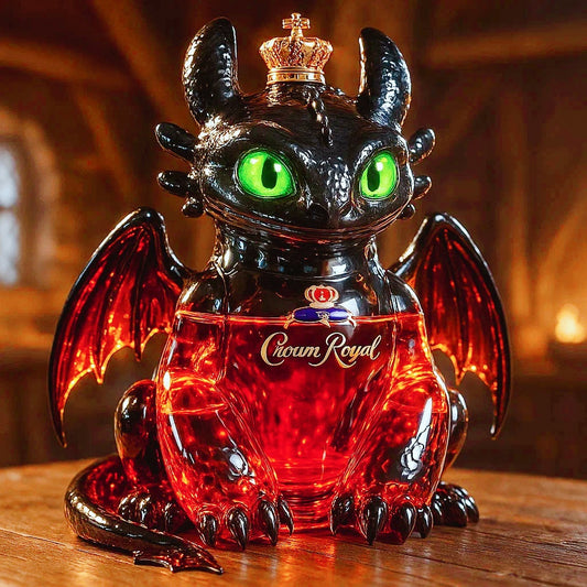 Toothless Collector's Limited-Edition Whiskey Bottle