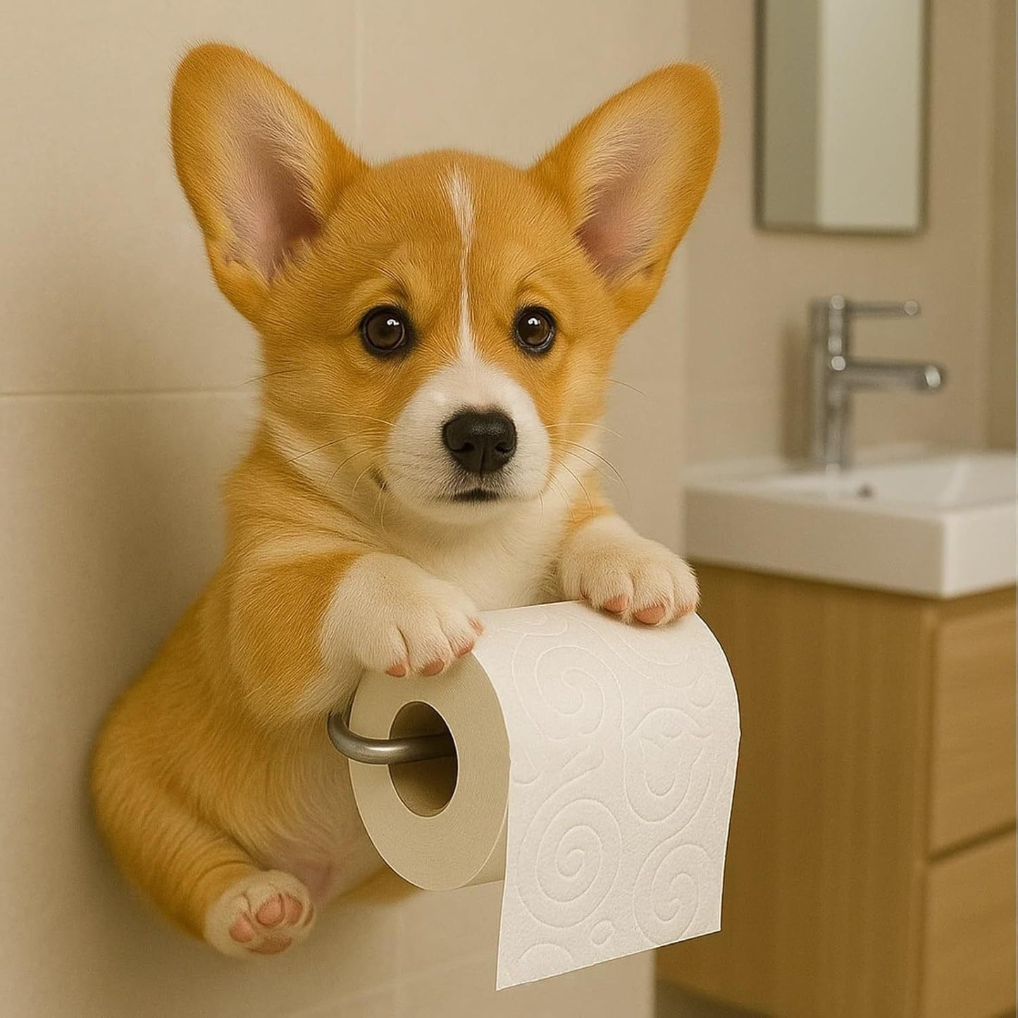 🔥LAST DAY SALE 49% OFF 🐶Dog Paper Holder