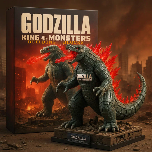 🔥Limited Edition🎁Godzilla King of the Monsters Building Blocks