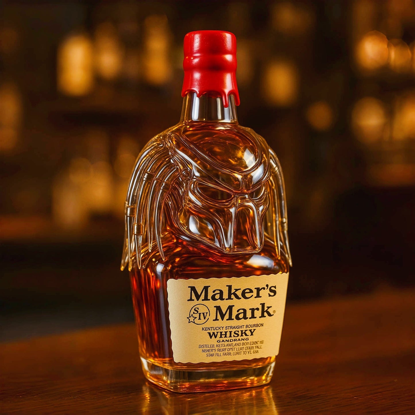 Predator Limited  Whiskey Bottle