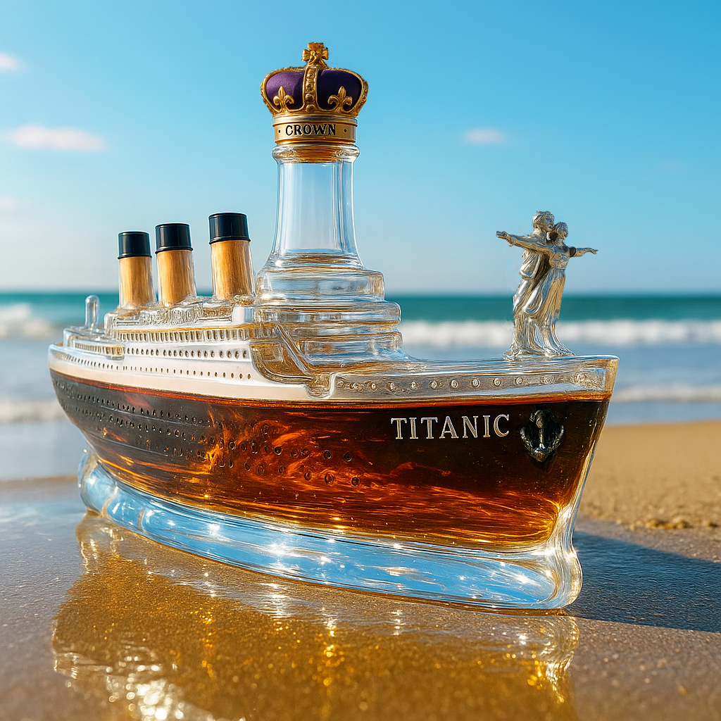 Limited Edition Titanic Whisky Bottle